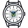 Класичні годинники з символікою Поліція
